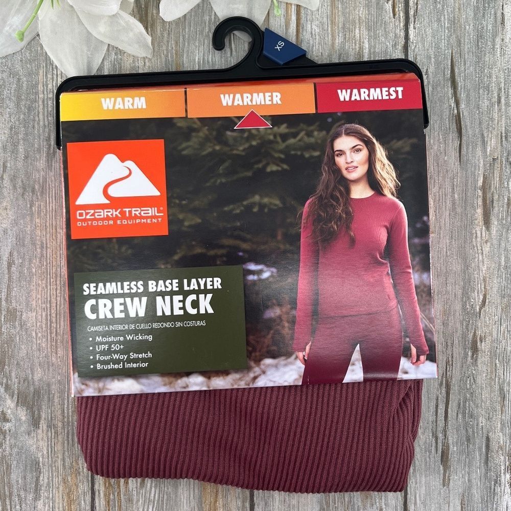 Warmer Thermal Long Sleeve Seamless Fleece Top Size XS